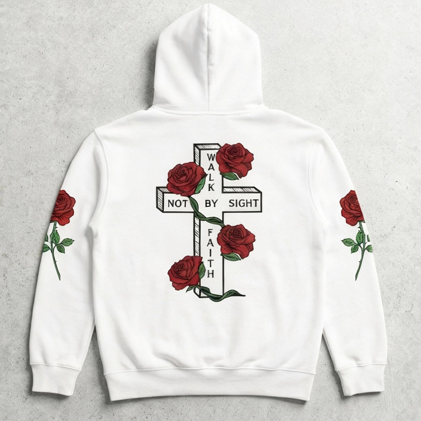 Premium Summer Revival Hoodie – Alabaster White