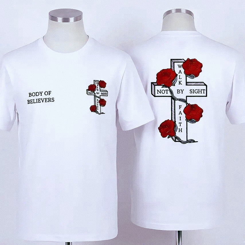 Revival T-Shirt (White Edition - Walk by Faith)